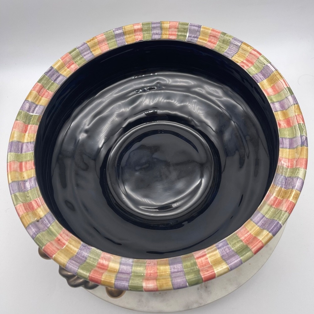 Rare! Mackenzie-Childs Piece De Resistance Lidded‎ Tureen Wonderful Condition - Picture 9 of 13